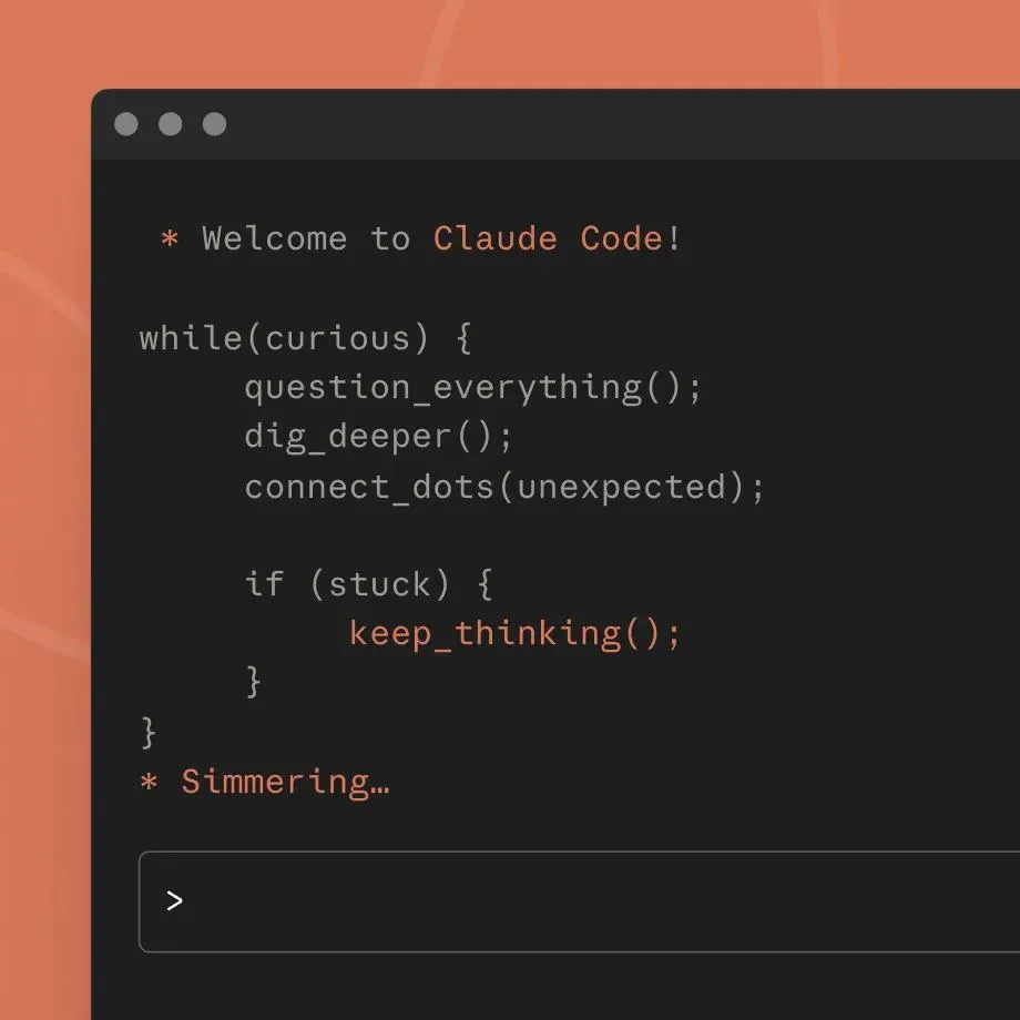 Claude Code CLI 터미널 화면. 'Welcome to Claude Code!' 배너와 입력 프롬프트가 보인다.